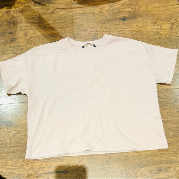 Oversized pink square tee - Picture 6 of 9